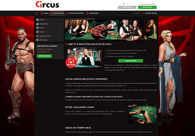 circus ruleta en vivo